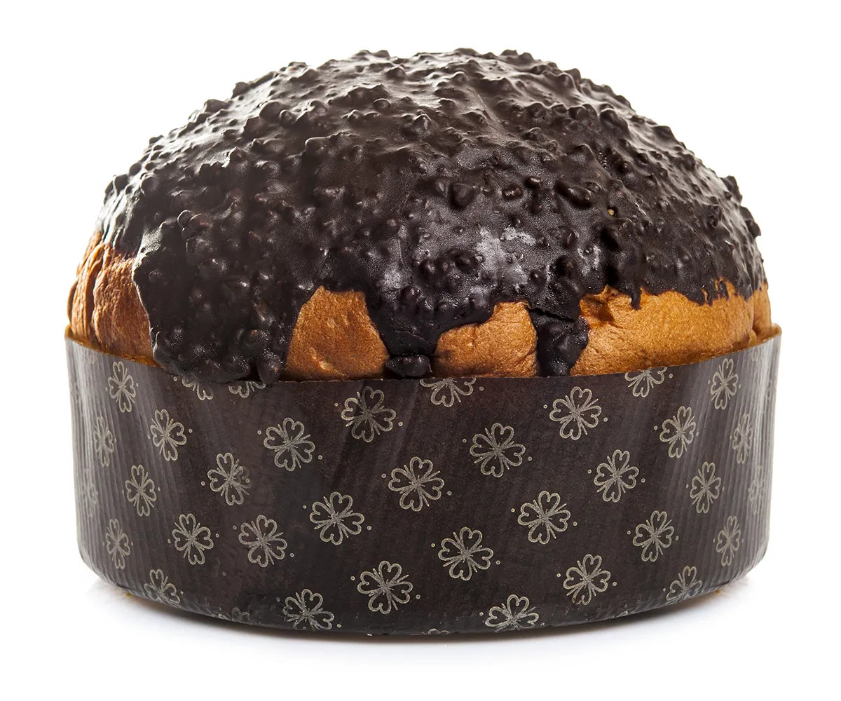 Panettone ricoperto al cioccolato